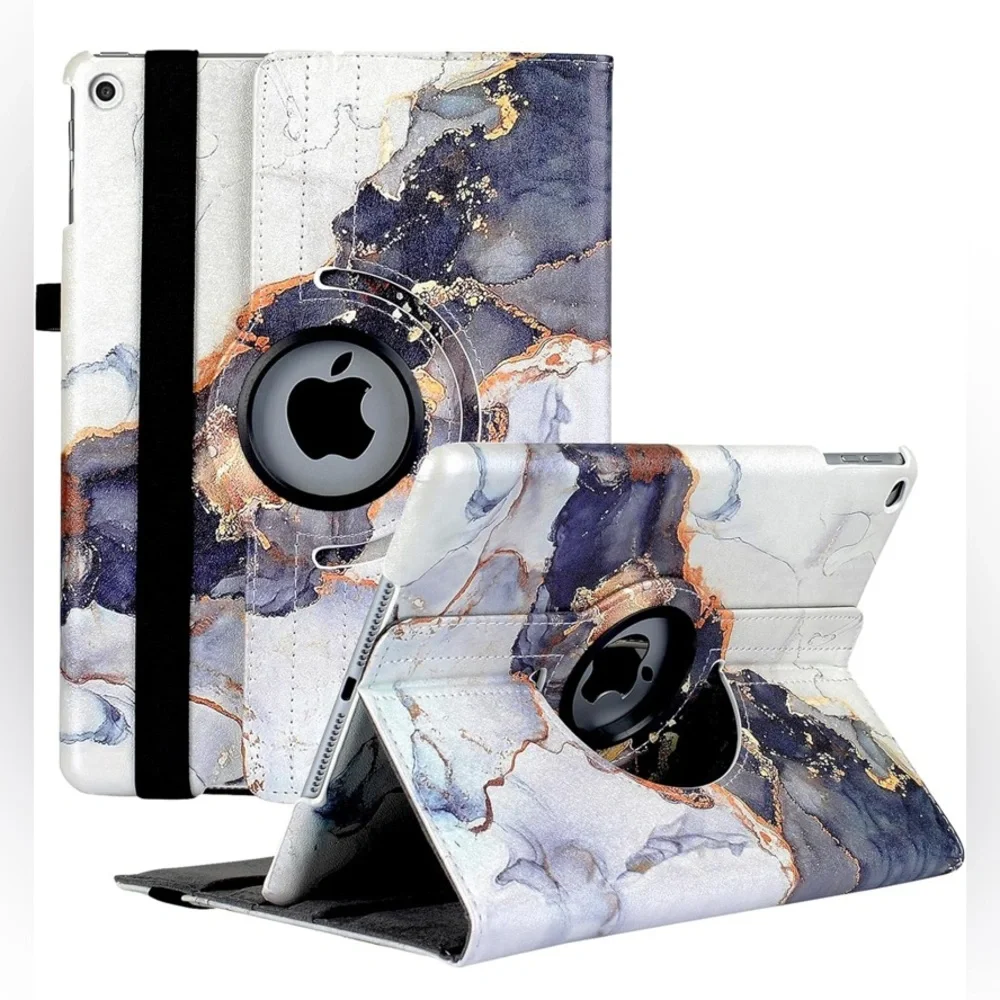 NEW Marble Rotating Case for iPad 9th/8th/7th Generation 10.2 Case